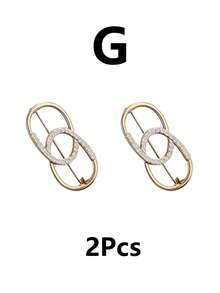 Cinch Clips For Women Clothing Clips Back Cinch Set To Hold Sweater Together Shawl Cardigan Collar Clip To Tighten Dress Pant Waist Tightener - Multicolor - View 10