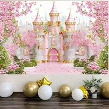 1PC Magic Castle Wonderland Background Banner, Party Decoration Set Wall Decoration, Suitable For Photo Booth, Birthday And Anniversary Celebrations, Holiday Decoration, Cake Table, Photo Booth And Home Decoration Supplies, Home Indoor And Outdoor Celebration Decoration, Outdoor Events, Party Decoration. - A - View 6