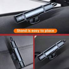 2-In-1 Car Safety Hammer With Emergency Seatbelt Cutter And Window Breaker, Essential Car Escape Tool - Multicolor - View 10