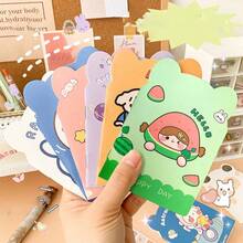 20本/包 便携式笔记本，可爱笔记本，日记本，方格纸，迷你卡通学生笔记本，方格笔记本，日记本，礼物，文具，学习用品，办公及学习用品，礼品（款式随机） - 彩色 - 查看 1