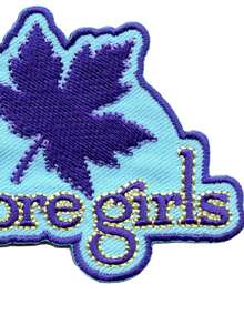 1PC Leaf TV Show Logo Patch Show Embroidered Iron On - Multicolor - View 6
