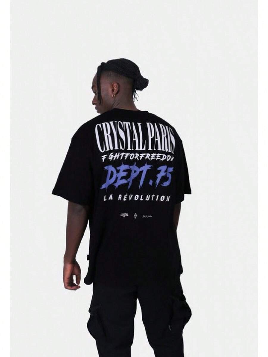 Men Outdoor Tees & Tanks - Black - View 1