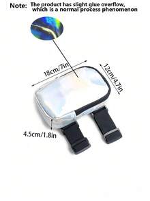 Holografische Oberschenkeltasche, bunte Beintasche mit verstellbaren Trägern, Reißverschluss, Sporttasche, wasserdichte Handytasche, Regenbogen-Knöcheltasche für Männer Frauen Gym Outdoor Wandern Reiten Reisen Sport Strand Outdoor Ausrüstung Tasche Laufen Fitness Zubehör - Verschiedenfarbig - Übersicht 11