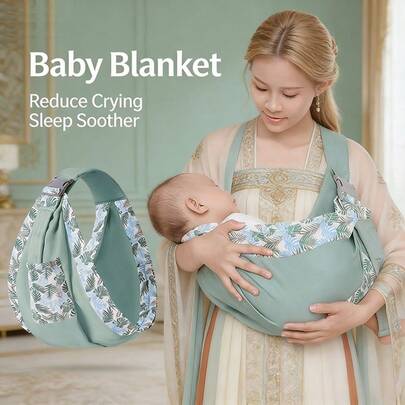 1pc Baby Carrier Backpack, Suitable For 6-36 Months Infants (10-30 Lbs), Lightweight Breathable Hip & Back Carrier, Adjustable, Easy Side & Front Carry Infant Sling