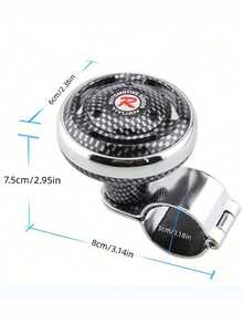 360° Rotating Steering Wheel Spinner Knob, Enhances Steering Effort And Driving Enjoyment, Fits Various Vehicles, Easy Installation Comfortable Accessory - Multicolor - View 6