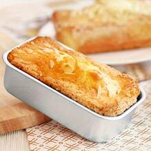 3pcs Rectangular Baking Molds - Multifunctional Cake Air Fryer Mold Set Suitable For Milk Cake, Chocolate Cake, Toast - Great For Homemade Cookies, Cakes, Breads - Essential For Holiday Baking, Baking Accessories, Stainless Steel Towel Tray, Tiramisu Tray, Cold Plate, Square Plate, Rice Plate, Food Container, Prep Plate - Multicolor - View 7