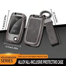 Custodia per chiave auto, adatta per Tiguan, Passat, Golf, Jetta, Lavida, Superb, accessori auto per uomo, portafoglio, portafoglio mini, portafoglio, portafoglio piccolo, portafoglio da polso, articoli essenziali da viaggio estivi - Multicolore - Visualizzare 2