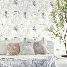 1卷卡通海底世界植物海龟鱼群壁纸，精致室内装饰膜，适用于房间橱柜等装饰壁纸翻新，各种房间墙面装饰壁纸，易于安装，手工工艺壁纸 - e - 查看 2