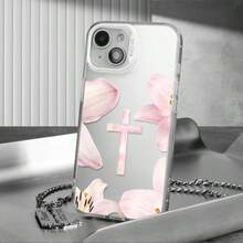 1pc White English God Girl Graphic Full Coverage TPU Shockproof Phone Case Compatible With Apple 17,16, 15, 14, 13, 12, 11 Pro Max Waterproof Anti-Fall Scratch Resistant-For-Your-New- - Nhiều màu 2 - Xem 2