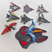 Lanzador de avión de combate - Avión de combate eyectable, juguete educativo simple de tiro, modelo de serie militar, lanzador de batalla de aviones, regalo para niños, regalo de Navidad - Negro - Ver 5