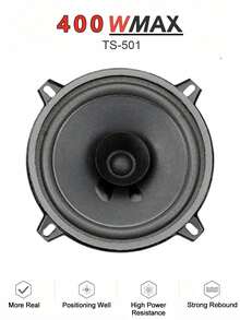 1个4/5/6英寸汽车音响扬声器，600W全频双向扬声器，专为汽车频率设计，超薄中低音升级扬声器 - Trumpet - 查看 12