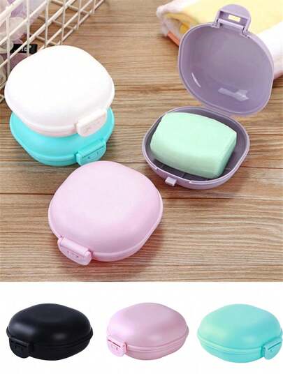 便携式旅行皂盒收纳盒，适用于洗手、淋浴、浴室等户外场所