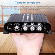 Amplificador De Audio Para Auto Y Moto Conexion  800w Rca - A - Ver 8