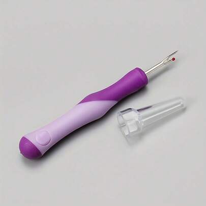 1 Set Dual-Color Seam Ripper, Sharp Line Cutting Tool Suitable For Sewing And Knitting