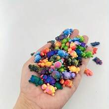 3/5/10/20 Tortugas del Reino Animal, con un mundo animal único con diversos estilos y tipos, adecuado para decoración de habitaciones, jardines, acuarios y ambientación festiva, así como regalos de relleno para Pascua - Multicolor - Ver 1