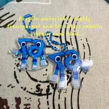 当67像素风格与流行文化玩具的基因相遇，这只蓝白相间的小怪兽便从游戏屏幕跃入现实。它怀旧的马赛克设计，搭配动感十足、伸展开来的双臂，仿佛随时准备给你一个像素风的拥抱。 - 彩色 - 查看 6