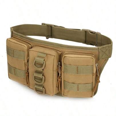 Tactical Waist Pack, Outdoor Military Camping Hiking Water Bottle Waist Bag