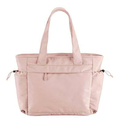 Quadra Studio Oversized Tote Bag (Fresh Pink) - 100%  Polyester - (BC7234)