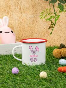 1 chiếc cốc tráng men Phục Sinh cá nhân hóa với hình thỏ, có thể tùy chỉnh tên, quà tặng Phục Sinh độc đáo cho gia đình và bạn bè, cốc, quà tặng cho nữ, quà tặng Phục Sinh, quà tặng cá nhân hóa. - Nhiều màu - Xem 13