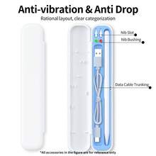 (Empty Holder Box Only, No Accessories) Apple Pencil 1st/2nd Gen Holder Case Compatible With Apple IPad Tablet, Accessory Tip Adapter Storage Box - Multicolor - View 7