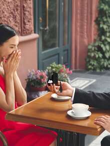 Hộp quà tốt nghiệp năm 2026/Hộp quà cầu hôn, tiệc cưới, sinh nhật, lễ đính hôn, đồ dùng cho tiệc tùng, hộp trang sức hình mũ tốt nghiệp sáng tạo, hộp trưng bày nhẫn, đồ dùng cho khách mời tiệc tốt nghiệp người lớn (Màu đen) - Nhiều màu - Xem 8