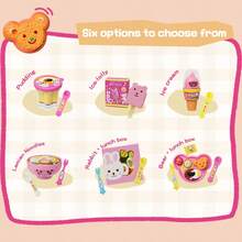 2025新款逼真食物玩具 - 草莓布丁果冻套装，喂食玩具 - 冰淇淋、蛋糕、饭团、便当、水果喂食玩具，布丁过家家套装，亲子互动，自学玩具，圣诞礼物，生日礼物，女孩玩具，女孩游戏礼物 - 多色餵食玩具 - 查看 9