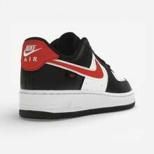 Nike Air Force 1 Low '07 Next Nature Black White University Red - Red - View 4