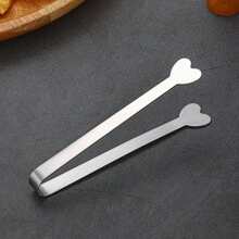 1/5pcs Stainless Steel Heart Square Candy Holder Candy Snack Holder Party Potluck Small Tableware, Wedding Tableware - Silver - View 11