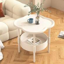 1pc Creative Movable Side Table, Modern Minimalist Living Room Coffee Table, Sofa End Table, Bedside Cabinet, Balcony Table, Suitable For Bedroom, Living Room, Balcony - Multicolor - View 2
