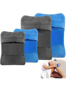 沙滩除沙器，除沙袋，粉末袋沙刷，适合沙滩度假露营必备（不含滑石粉） - 彩色 - 查看 8