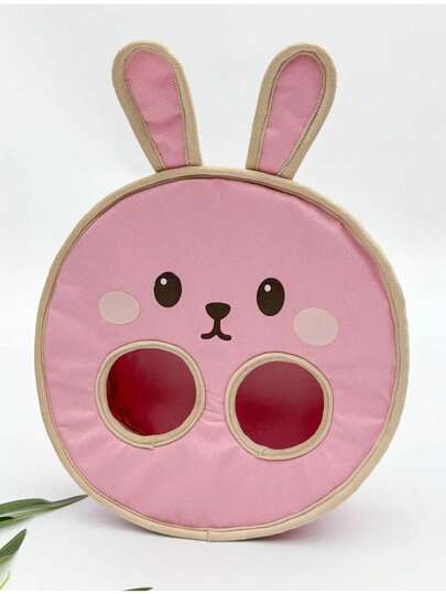 大容量宠物喂食袋，适用于兔子、豚鼠、仓鼠，带悬挂式干草架