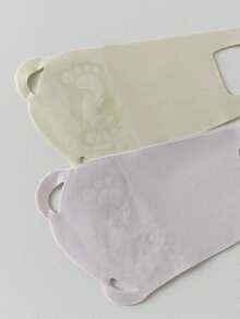 1/3/6 Pairs Of Women's Double-Toe Invisible Socks, Summer Thin Ice Silk Toe-Separating Socks, Ultra-Low Cut, Non-Slip, Open-Toe Boat Socks - Multicolor - View 5