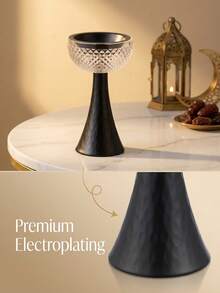 一套1个极简金属香炉，现代简约风格创意香炉。可用于家居装饰、卧室、客厅（作为中心装饰品）、办公室、瑜伽馆和派对，营造优雅氛围。也可用于寺庙装饰。 - 彩色 - 查看 6