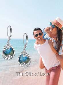 1 Paar süße Hängeohrringe für Mädchen, ideal für tägliche Dekoration, Partyschmuck, Geburtstagsgeschenk - 1# - Übersicht 5