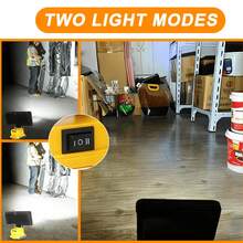 8-Inch/22.5cm Handheld Cordless LED Work Light (Battery Not Included), Only Works With DCB 205 Lithium Batteries, Emergency Floodlight And Flashlight, With Dual USB Ports, Ultra-High Brightness, Portable Handheld Light, An Essential LED Light For Outdoor Camping, Travel, And Fieldwork, Compatible With Smartphones/Tablets, 22W Power, 9000 Lumens Brightness, 6500k Color Temperature, 120°-140° Rotation Angle, A Super Practical Outdoor Work Light, A Great Gift For Family Gatherings. - Đèn làm việc LED cầm tay không dây 8 inch/22,5 cm - Xem 4