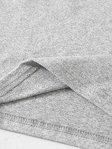 Disney Black Background Cars Lightning McQueen And Friends Flame Print Front And Back Design Kids' Short Sleeve T-Shirt - Playful And Cool Racing Style Top - Màu Xám nhạt - Xem 5