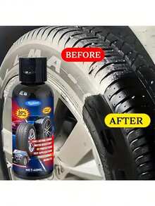 KineShineX 汽车轮胎划痕修复套装、轮毂抛光剂、轮毂划痕除锈脱色剂、恢复汽车金属光泽、轮毂护理蜡、防褪色汽车修复抛光膏。让您的爱车焕然一新。汽车保养维修配件，汽车保养必备（新旧版本随机发货） - 彩色 - 查看 10