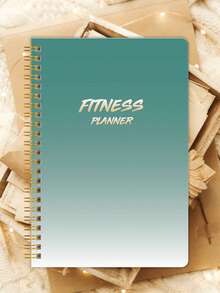 1本女性健身计划本，A5尺寸（5.7英寸 x 8.3英寸），包含每日和每周计划、锻炼记录、日历、饮食和健身训练追踪器、减肥日记，适合学校办公用品、女性礼物、教师礼物、母亲节礼物。 - 綠色 - 查看 3