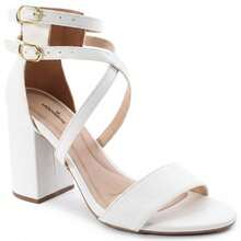 MODARPE Women Heeled Sandals - Blanco - Ver 2