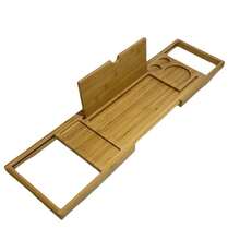 1 chiếc, khay tắm bằng tre có thể điều chỉnh kích thước từ 52,1cm-78,5cm - Kệ mở rộng, dễ lắp đặt, lý tưởng để đựng đồ dùng và vật dụng cần thiết trong phòng tắm, món quà tân gia hoàn hảo. - A - Xem 8