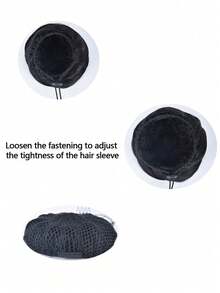 4 Inch Women's Bun, Fashionable Bun Hairstyle, Fluffy Fake Hair Bun - Multicolor - View 6