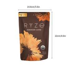 Miriyalyad Mushroom Medium Roast Coffee USDA Organic With 6 Adaptogenic Mushrooms, USA Grown Instant Coffee For Better Energy, Focus Digestion Immunity With Lions Mane & Turkey Tail - 2PCS - View 10