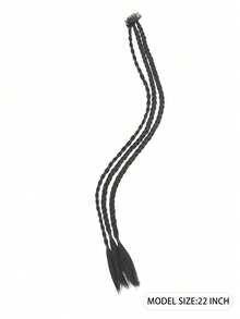 22 Inch Synthetic Fiber Braided Hair Clip, Fashion Teardrop Design, Suitable For Women's Daily Wear And Party Dresses - Multicolor - View 15