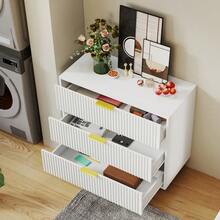 Dressers & Chests Of Drawers - White + MDF - View 3
