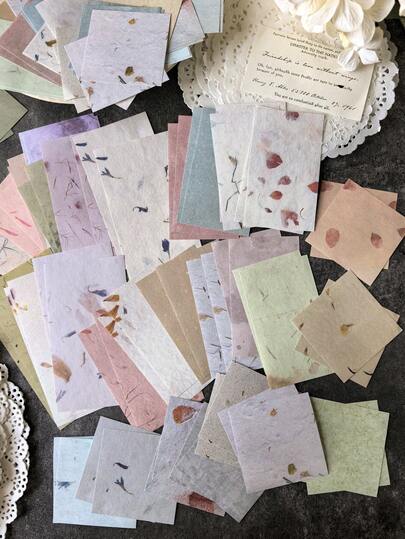 60 de coli de autocolante florale vintage, dimensiuni asortate, potrivite pentru meșteșuguri DIY, pentru întoarcerea la școală, decor pentru casă și birou