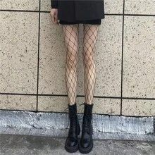 1 đôi tất lưới nữ, tất lưới màu đen, cỡ nhỏ/vừa/lớn, đồ lót nữ, quà tặng cho bé gái - Nhiều màu - Xem 10
