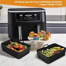 Reusable Non-Stick Silicone Air Fryer Liner Tray, Suitable For Pans, Ovens, Air Fryers And Outdoor Cooking, Easy To Clean Tray (Mini Cake Mold) - Multicolor - View 9