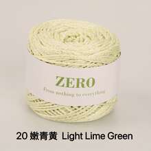 1pc 100g Metallic Yarn, DIY Silver Glitter Thread Crochet Lace Cord Round Strand Line For Bag, Hat, Doll Handcraft, 1.5MM Thick - Glitter Yarn - View 35
