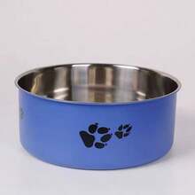 Stainless Steel Pet Dog Cat Bowl Non Slip Puppy Water Food Feeding Dish S-XL USA - 1400ml - 查看 8
