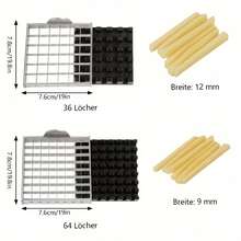 Professional Stainless Steel Potato Chip Cutter With 2 Blades - Convenient Potato Slicer For Home And Restaurant Use, Restaurant-Quality Kitchen Tool | Modern Kitchen Gadget | Kitchenware - Multicolor - View 3